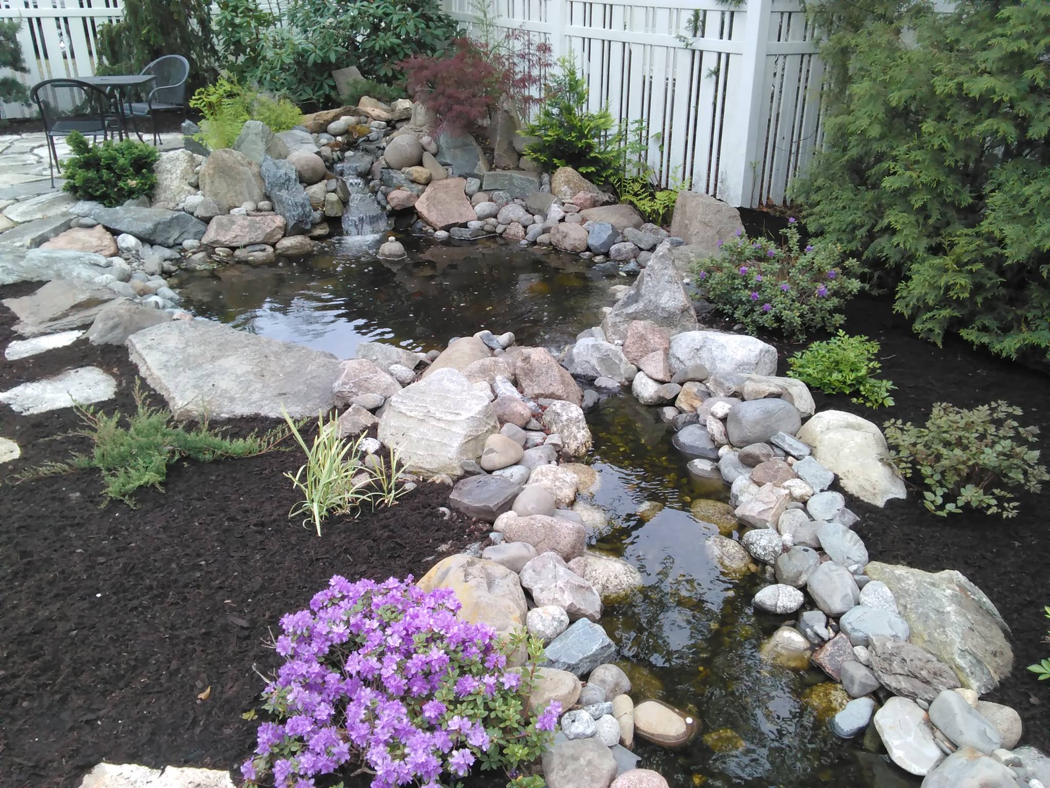 Northeast Harbor Stone Patio