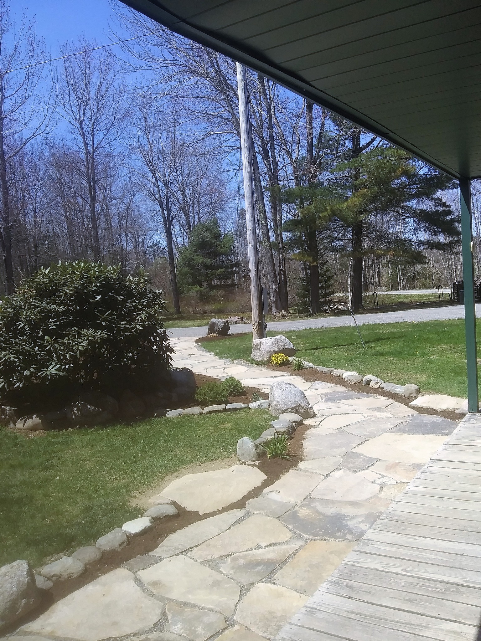 Stone walkways and path landscape services