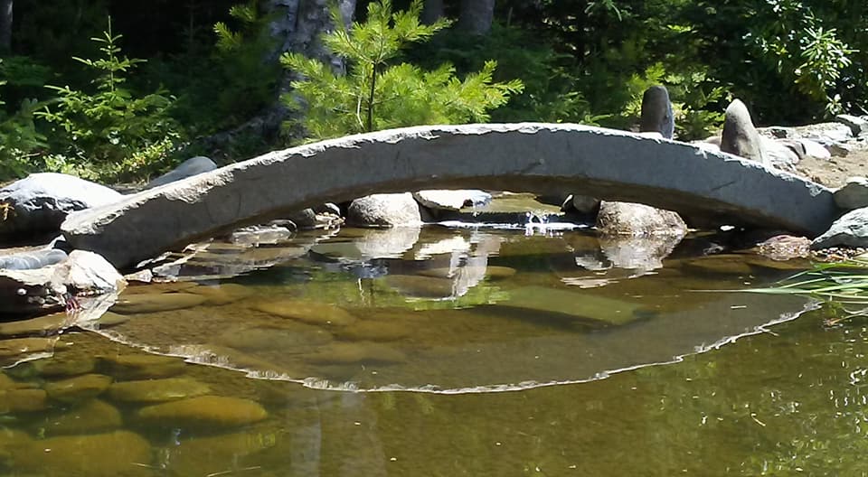 landscape installation Patio Courtyard Settings Maine